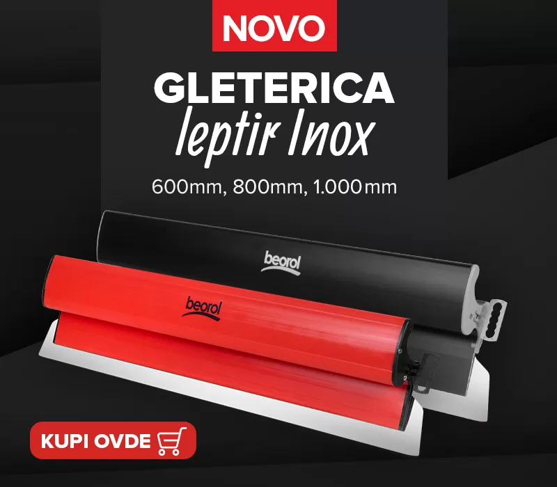 Gleterice leptir inox
