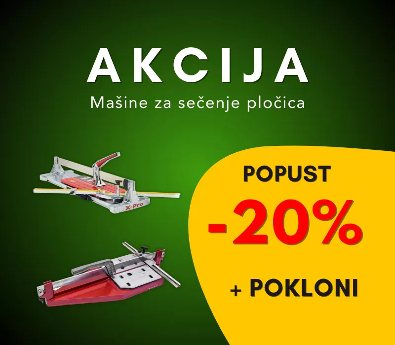 Akcija - Mašine za sečenje pločica