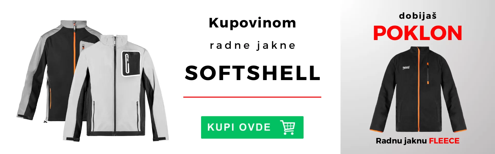 Akcija - Radne jakne softshell