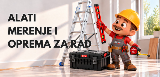 Alati, merenje i oprema za rad