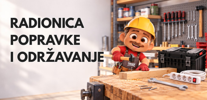 Radionica, popravke i održavanje