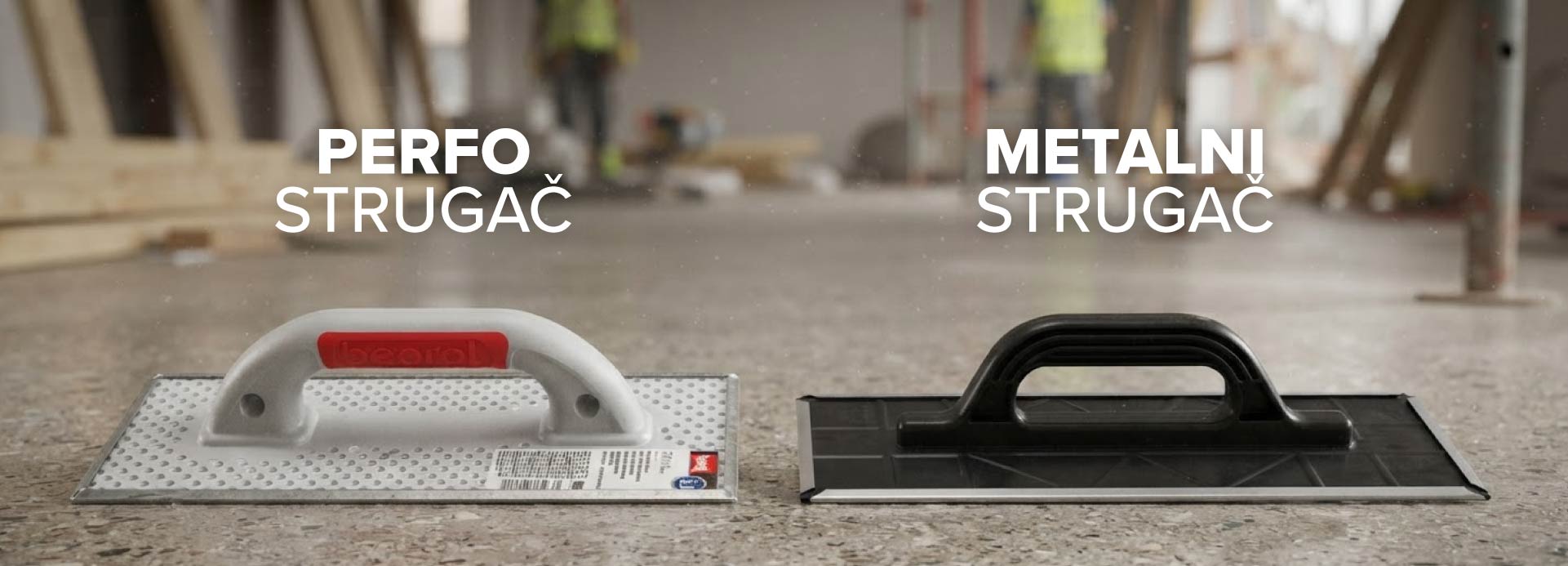 Metalni i PERFO strugač za stiropor