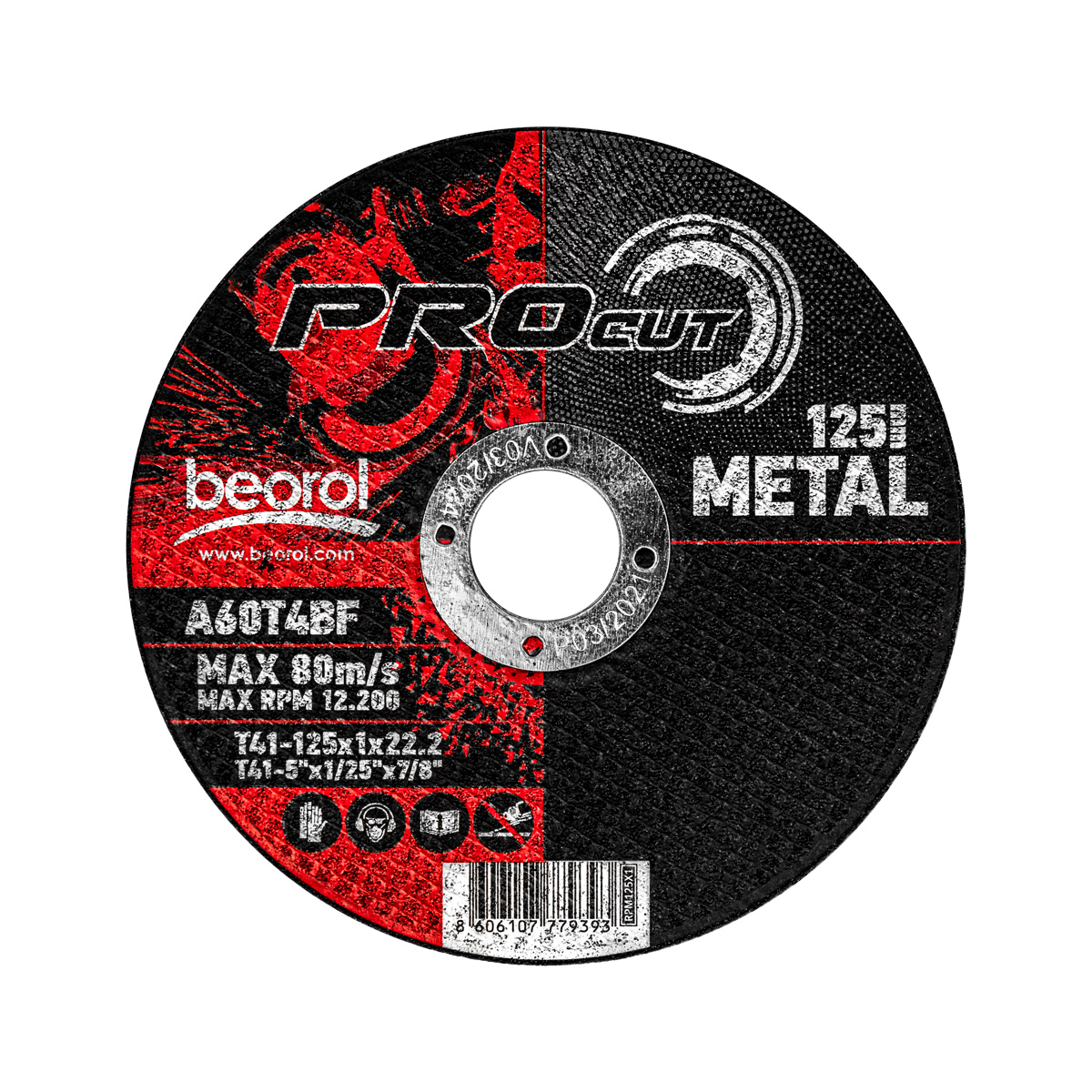 Rezna ploča za metal 125x1mm 