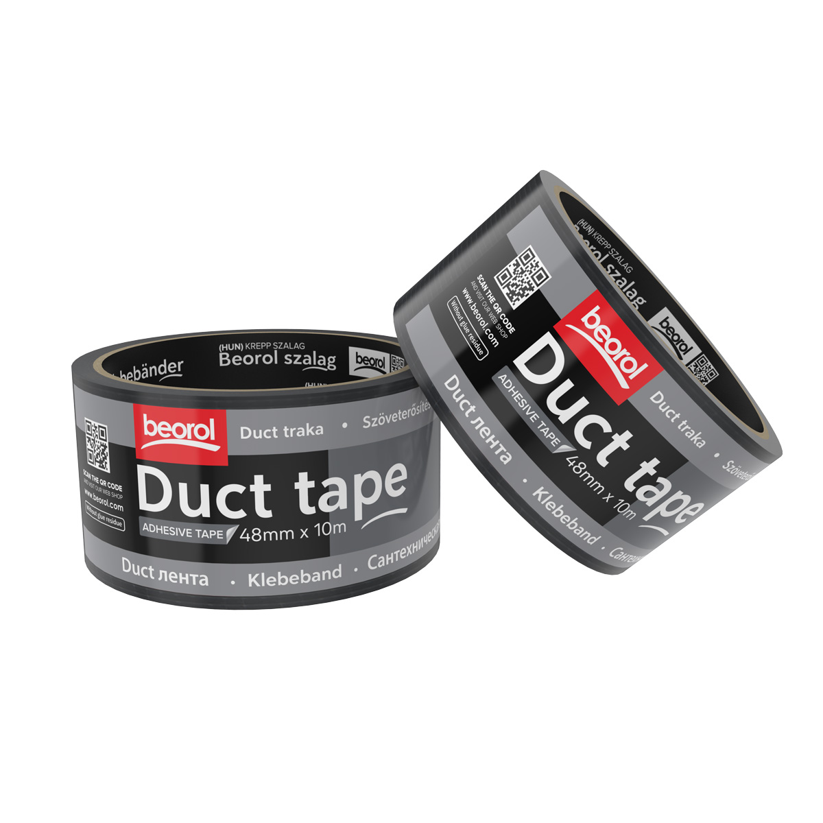 Duct traka 48mm x 10m, crna 