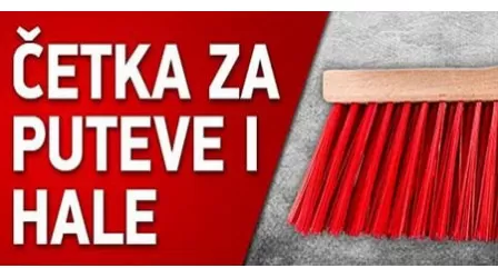 Četka za puteve i hale