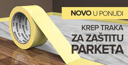 Krep traka za zaštitu parketa