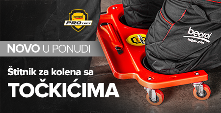 Štitnik za kolena sa točkićima