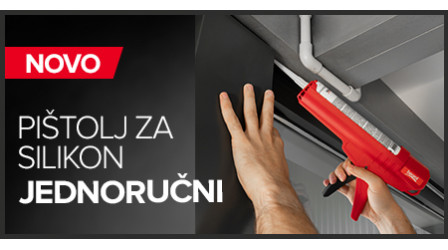 Pištolj za silikon jednoručni