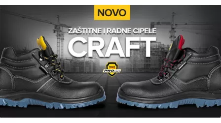 Zaštitne i radne cipele CRAFT duboke