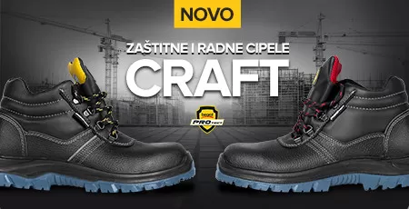 Zaštitne i radne cipele CRAFT duboke