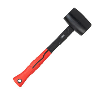 Čekić gumeni fiber drška 450g 