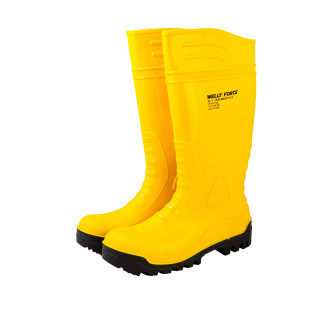 Čizme PVC zaštitne, Welly Force S5, žute 