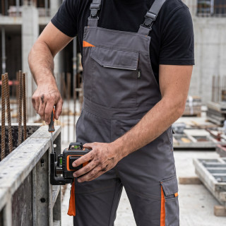 Radni polukombinezon King Flex sivi 