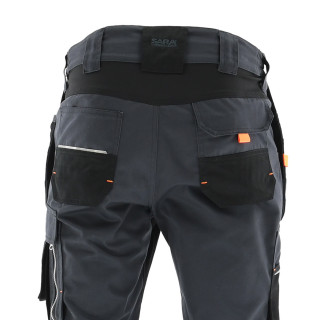 Radne pantalone Monter sive 