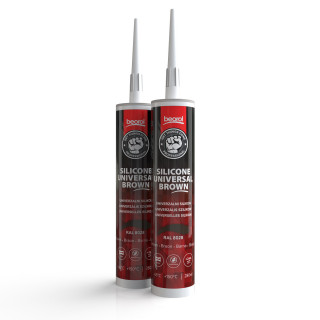 Silikon acetat univerzal braon, 280ml 