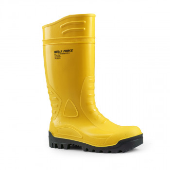 Čizme PVC zaštitne, Welly Force S5, žute 