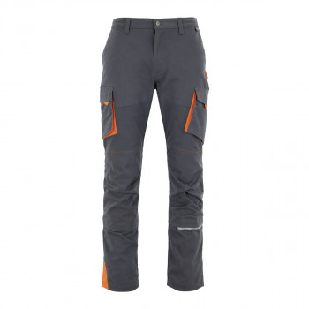 Radne pantalone King Flex sive 
