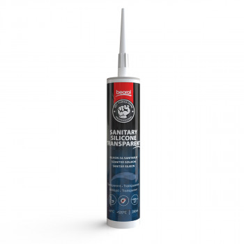 Silikon sanitar transparent, 280ml 