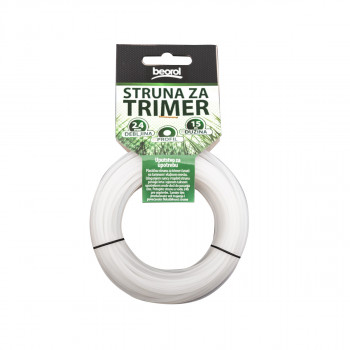 Struna za trimer okrugla, ø2.4mm x 15m 