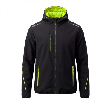 Zimska softshell jakna Thunder crna 