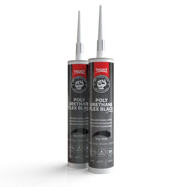 PU flex crni, 300ml 