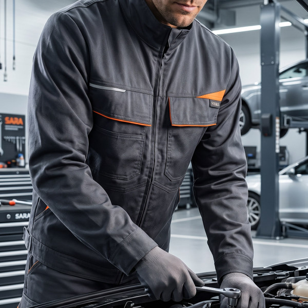 Radna bluza King flex siva 