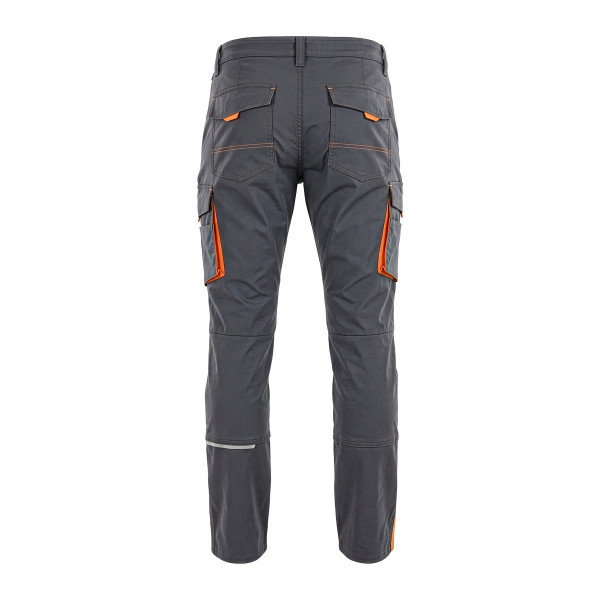 Radne pantalone King Flex sive 