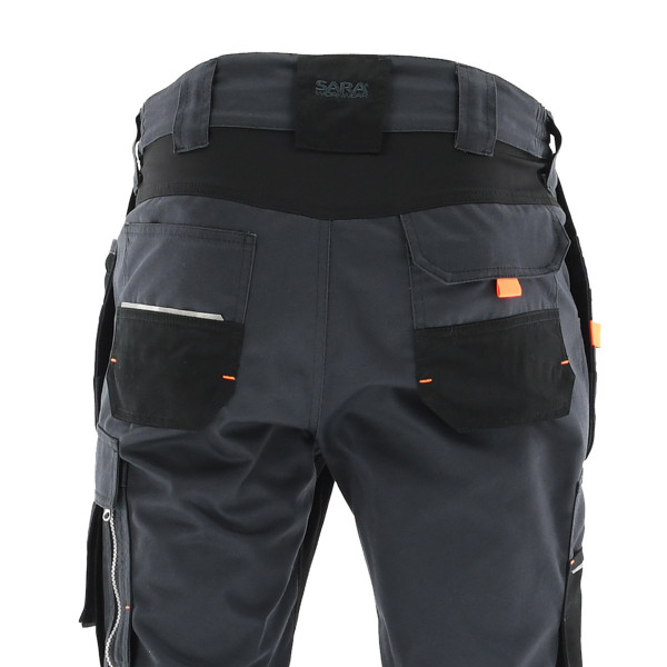 Radne pantalone Monter sive 