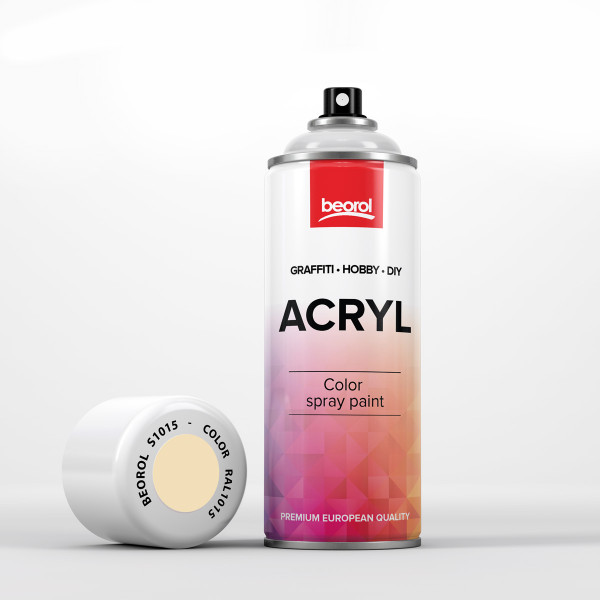 Sprej beli Avorio Chiaro RAL1015 