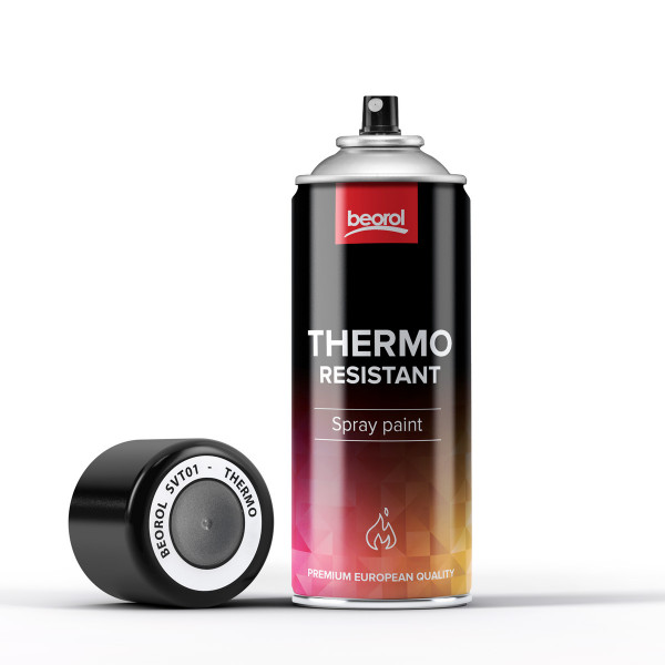 Sprej Thermo-resistant za visoke temperature crni Nero 