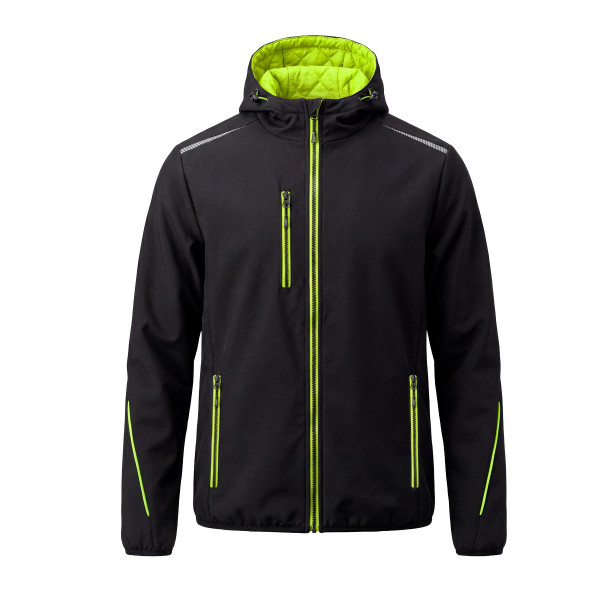 Zimska softshell jakna Thunder crna 