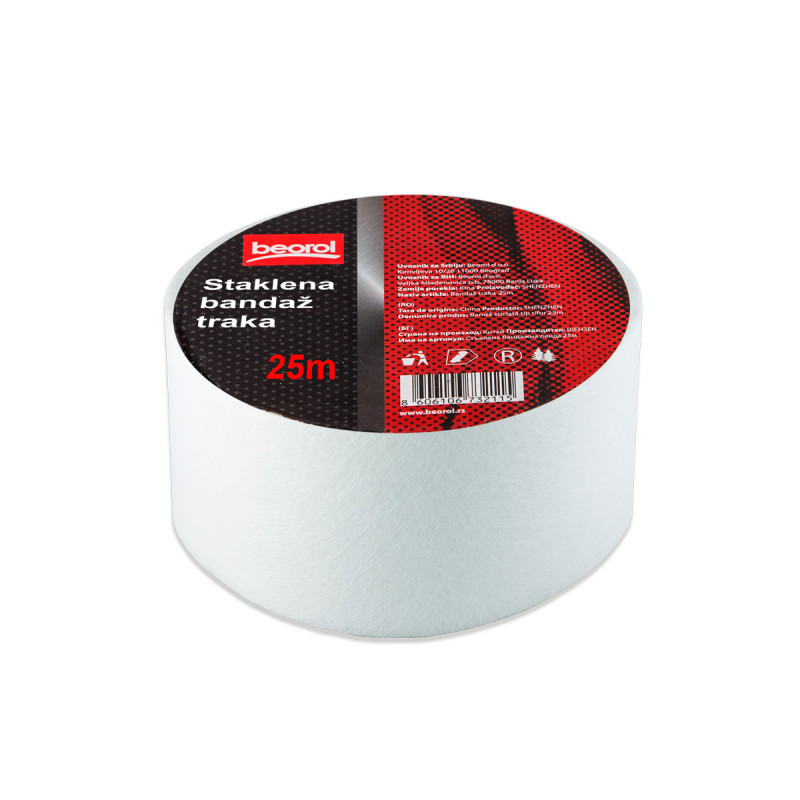 Staklena Bandaz Traka 50mm X 25m Beorol
