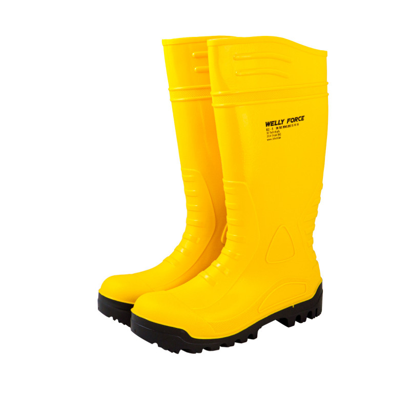 Čizme PVC zaštitne, Welly Force S5, žute 