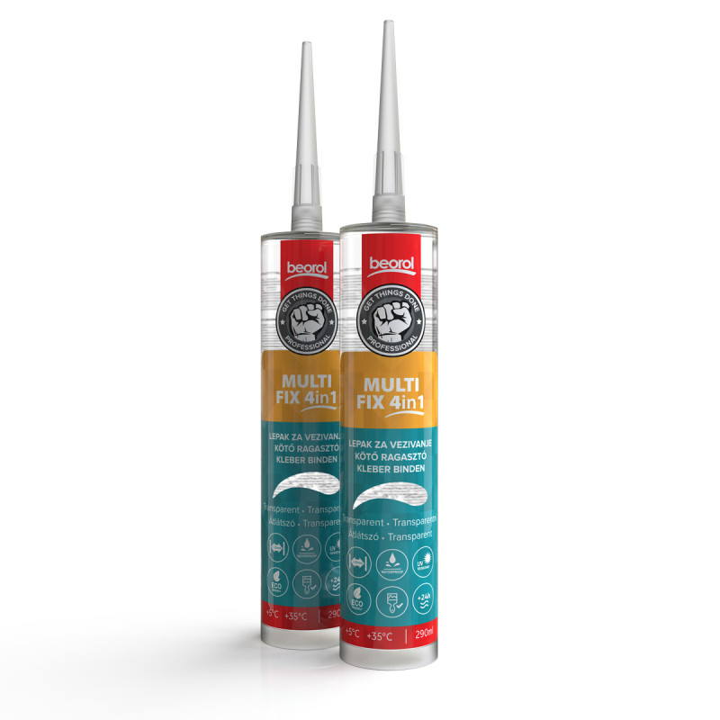 Multifix hybrid transparent, 290ml 