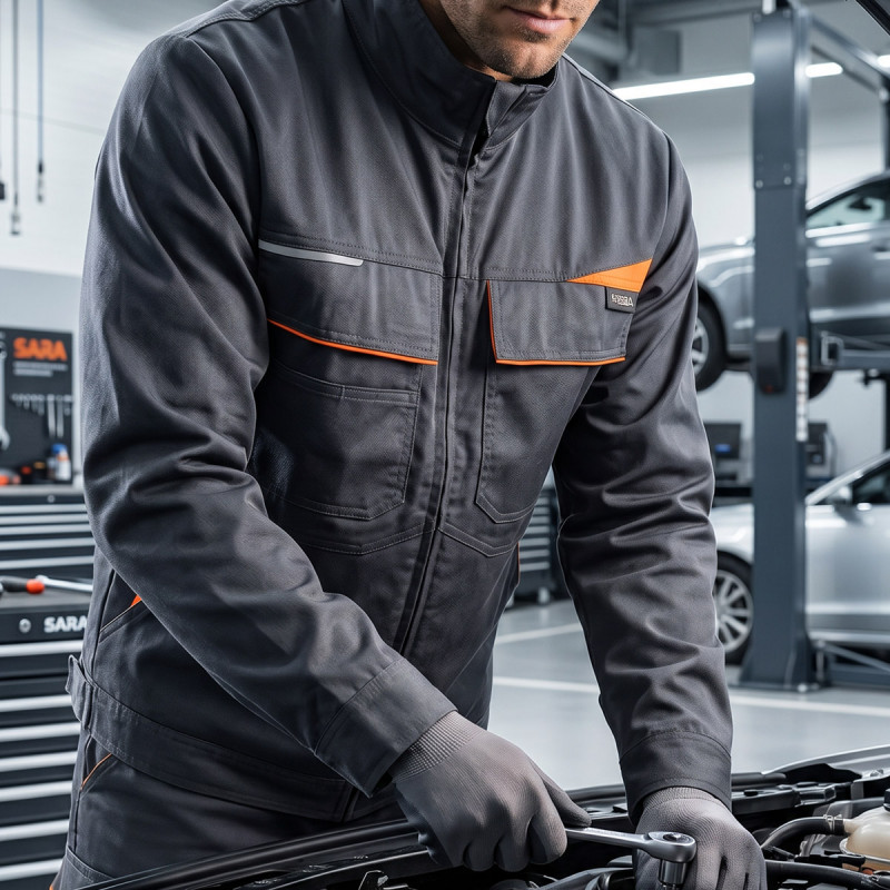 Radna bluza King flex siva 