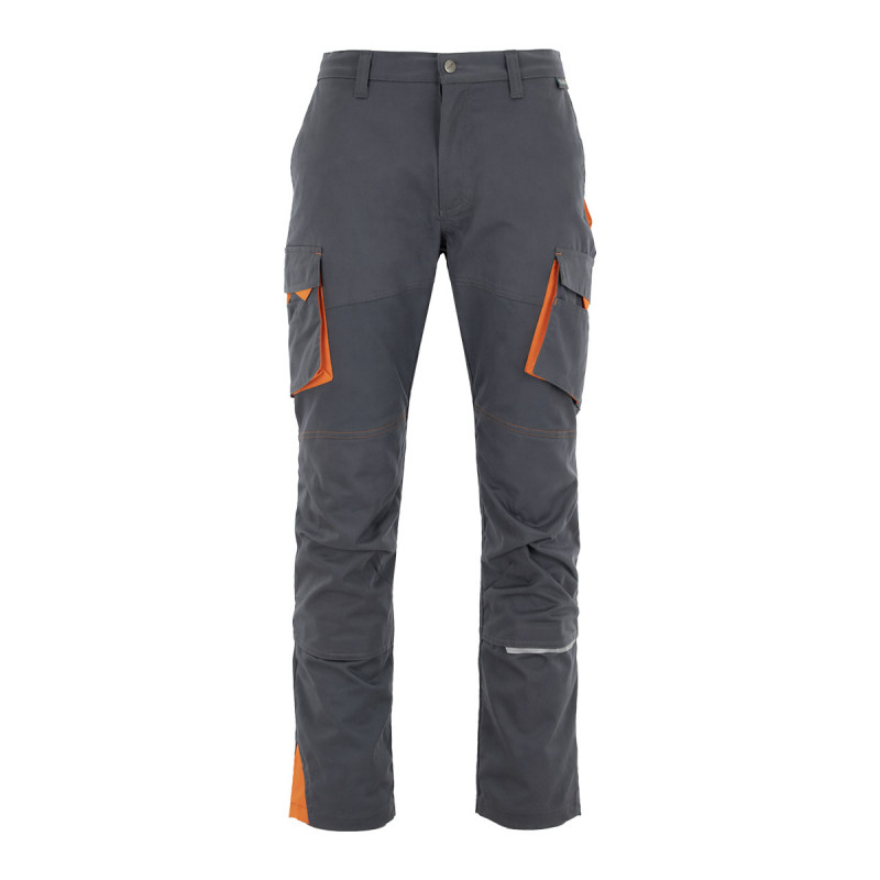 Radne pantalone King Flex sive 