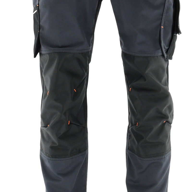 Radne pantalone Monter sive 