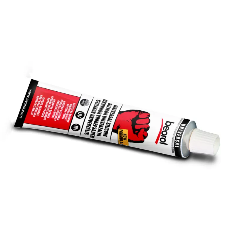Silikon acetat univerzal 50ml, transparent - tuba 