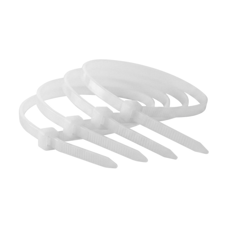 Vezica plastična bela 2.5x150mm 100 kom. 