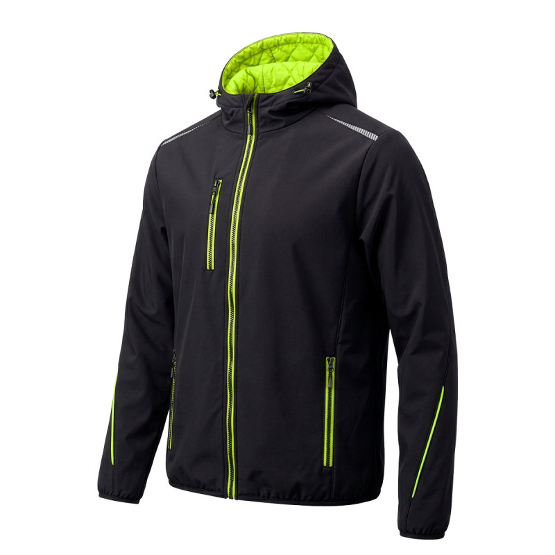 Zimska softshell jakna Thunder crna 