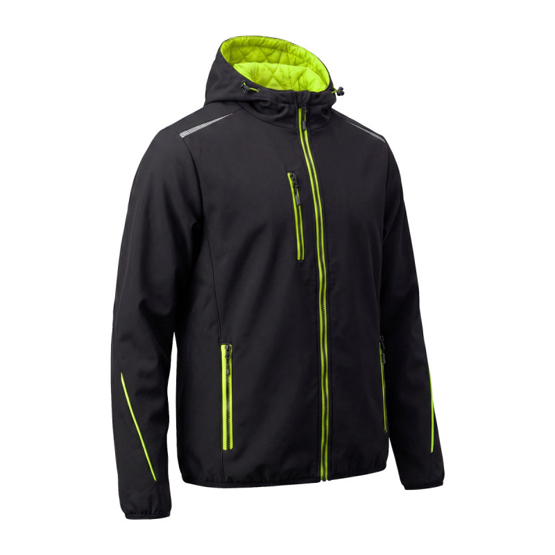 Zimska softshell jakna Thunder crna 